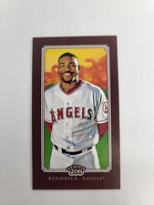 1/1 CAROLINA BRIGHTS MAROON BLANK BACK 2010 Topps T206 HOWARD HOWIE KENDRICK SP 
