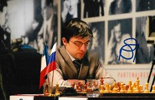 Maxime Vachier-Lagrave "Schach" Autogramm signed 10x15 cm Bild