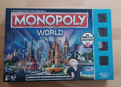 MONOPOLY HERE & NOW WORLD, Hasbro Gaming, ab 8 Jahren