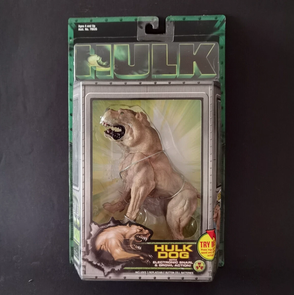 HULK Dog Toy Biz Figure