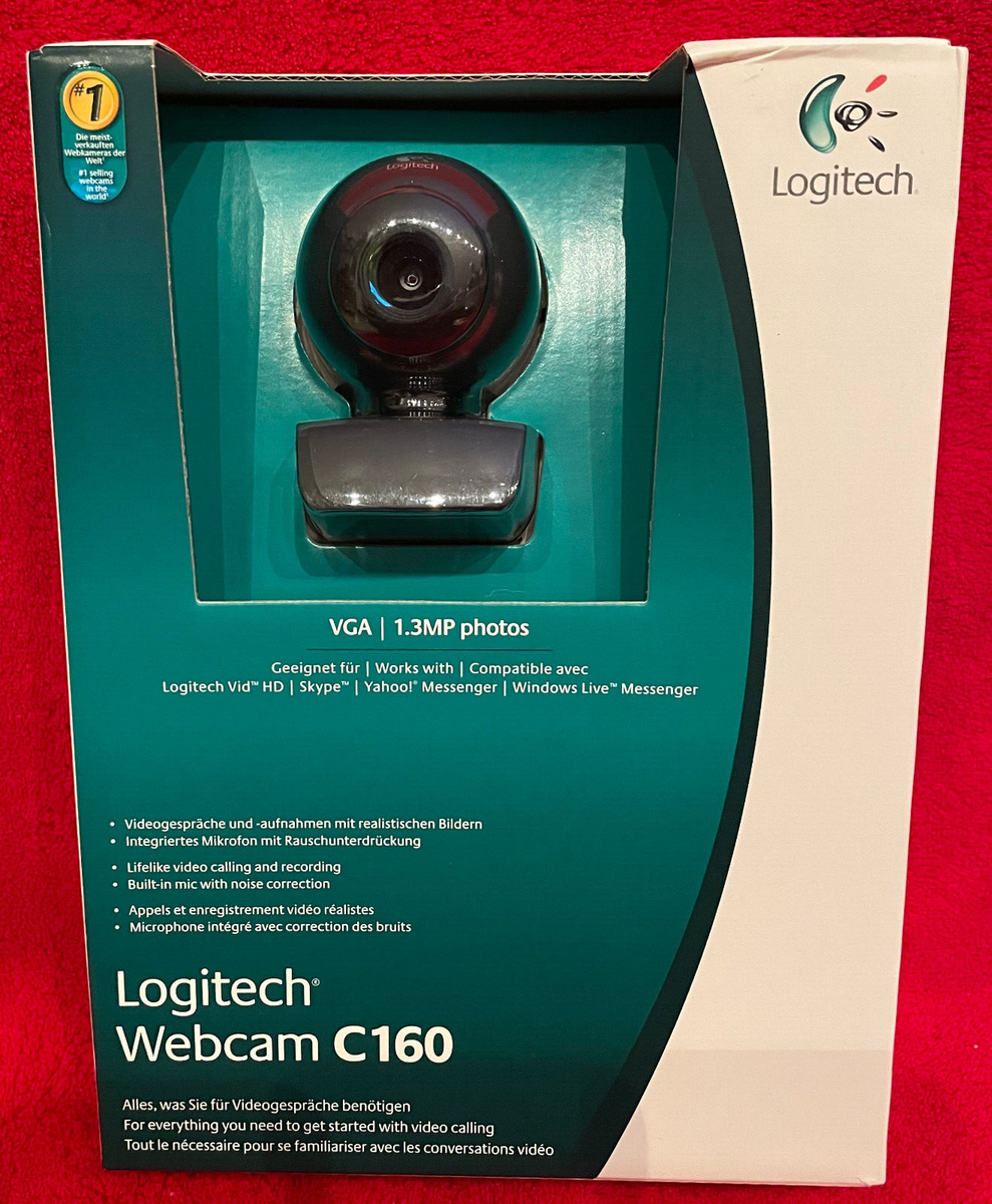 Webcam Recorder Webcam FÃ¼r Pc Windows 10 Logitech Webcam C160 OVP