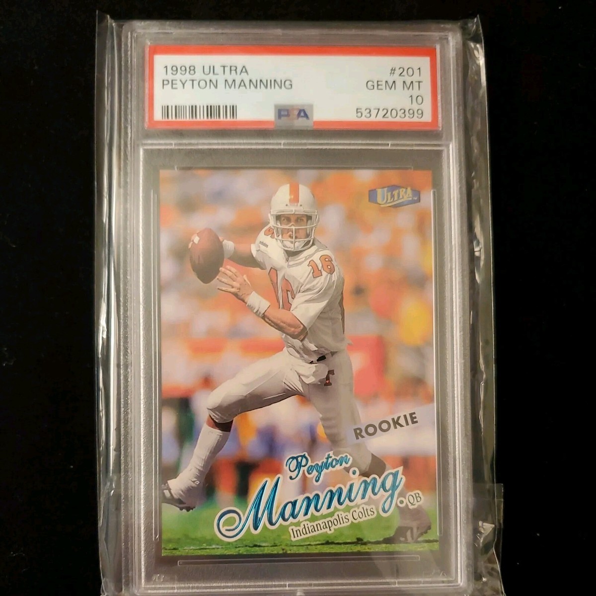 1998 Fleer Ultra Peyton Manning RC PSA 10 | eBay 1998 Fleer Ultra Peyton Manning RC PSA 10 | eBay