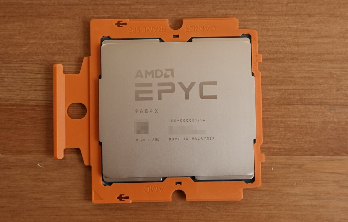 AMD EPYC Genoa-X 9684X 96-Core 2.55GHz 1152MB L3 CPU 100 AMD EPYC Genoa-X 9684X 96-Core 2.55GHz 1152MB L3 CPU 100