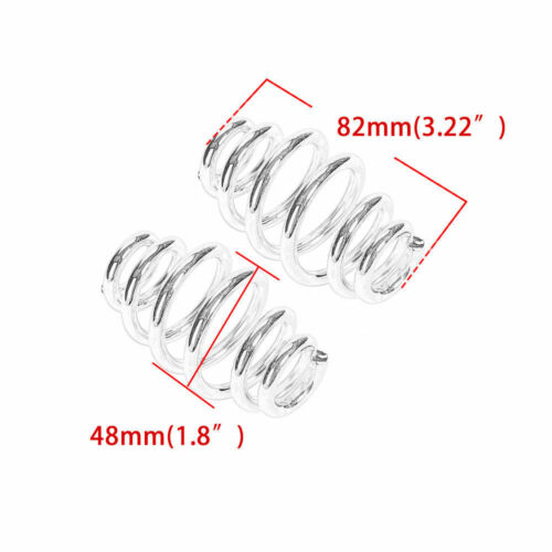 Motorcycle Soft Leather Solo Seat Spring For Harley For Honda For Yamaha Bobber - Picture 11 of 11
