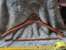 Vintage Hunter Haig Of Hawaii Wooden Clothes Hanger