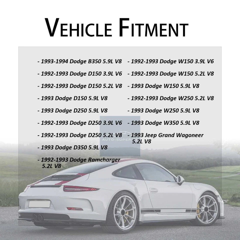 Термостат охлаждающей жидкости двигателя для Dodge D350 5,9 л 1993 Dodge Dakota 3,9 л 1992-2003 - Изображение 4 из 4
