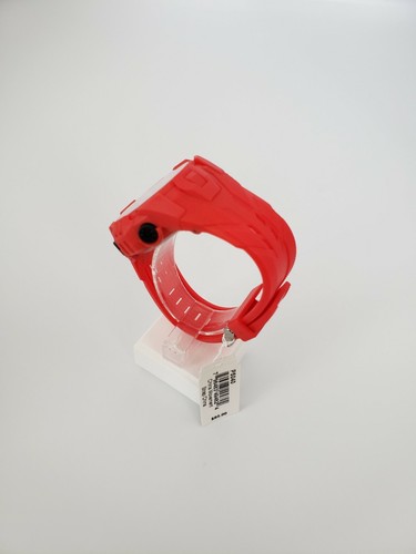 PUMA Bold LCD Red Polyurethane Watch NIB P5040 - Picture 3 of 4