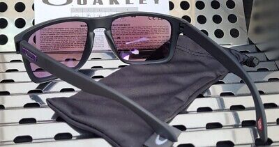 New Oakley HOLBROOK XL 9017-2059 Sunglasses Matte Black w/ Prizm Violet  Iridium