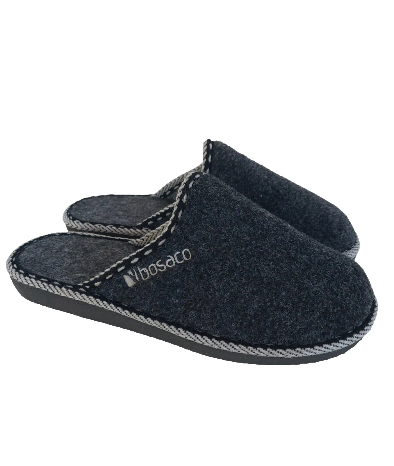 Handmade Black Slippers for Women