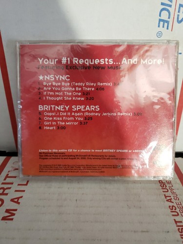New Sealed Your #1 Requests...And More! featuring NSYNC & Britney Spears CD #213 - Bild 2 von 2