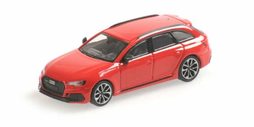 Modellini statici di auto, furgoni e camion rossi per Audi, scala 1:87