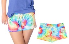 PJ Salvage Women's Pajama Shorts It's All Good Knit Sleepwear RZSAS Stardust