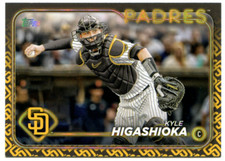 2024 Topps Series 2 Kyle Higashioka #512 Team Color SSP San Diego Padres