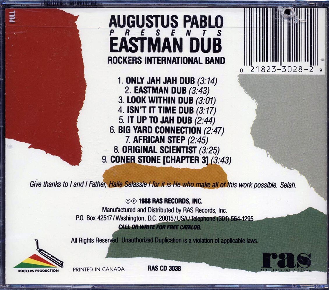 Augustus Pablo – Eastman Dub CD Augustus Pablo - Eastman Dub | eBay