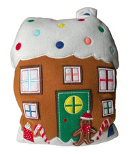 Target Wondershop Christmas Gingerbread House Throw Pillow Christmas 2023