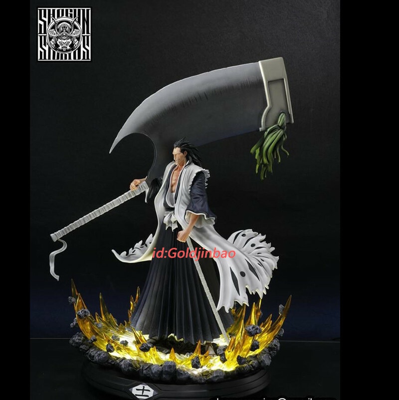 Anime GK 1/8 Scale Painted Figure Bleach Kenpachi Zaraki Yachiru