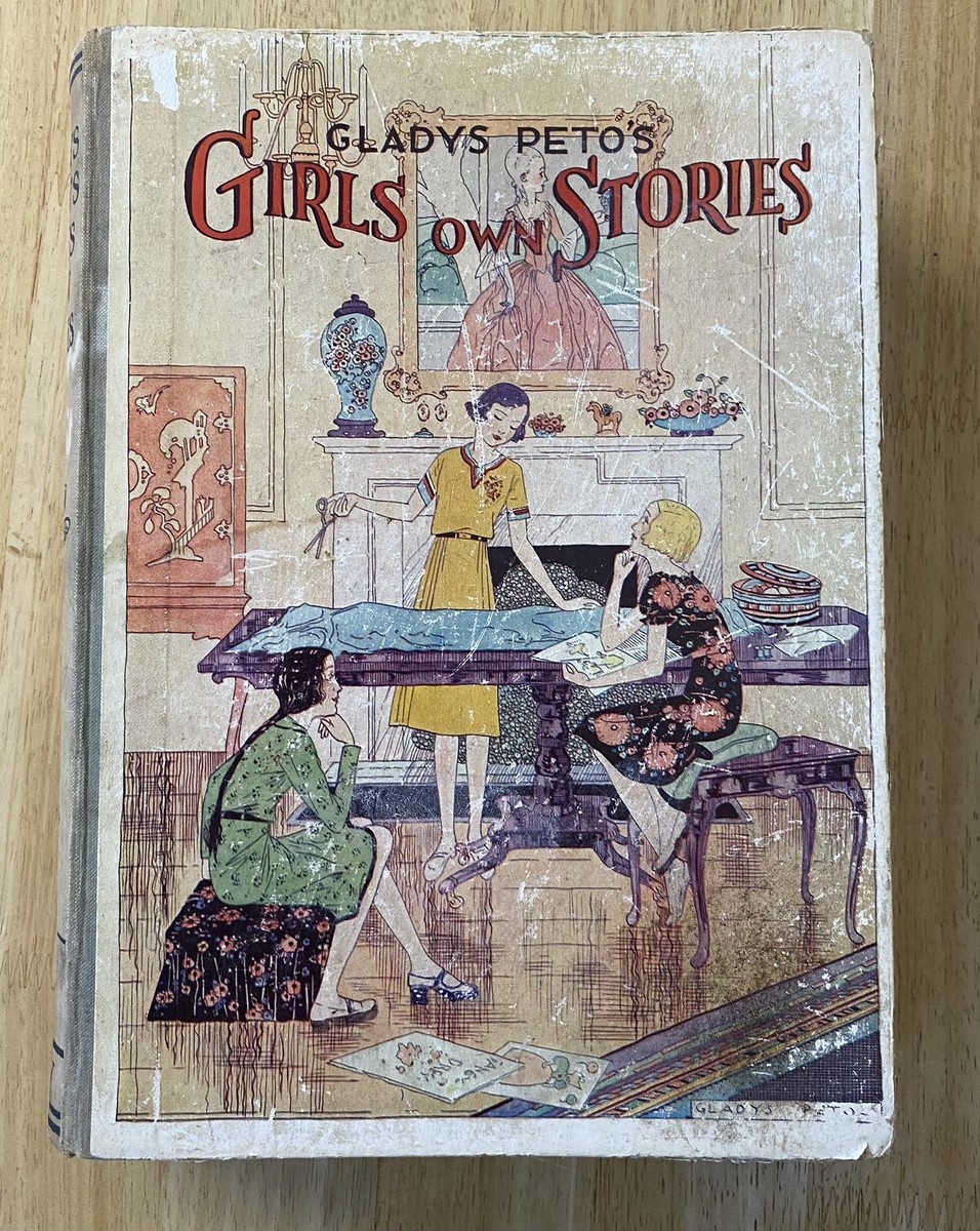 V RARE Gladys Peto's Girls Own Stories 1934 John F Shaw 8