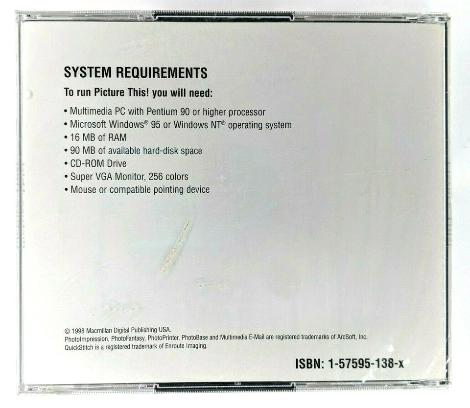 Macmillan Picture This, The Home Photo Editing Solution Software 1998 - Image 2 of 2