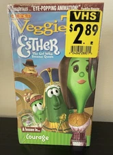 VeggieTales: Esther, The Girl Who Became Queen (VHS, 2000) New Sealed Watermarks
