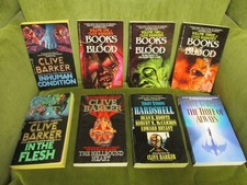 Rare Vintage Horror Paperback Lot of Clive Barker