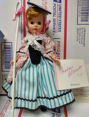 Madame Alexander Little Bo Peep Doll w/ Box, Sheep, Tag VTG 1990s