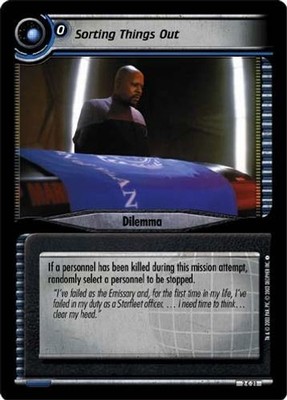 Sorting Things Out - Energize - Star Trek CCG 2E