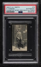 1902 Champions of Sport Tobacco Red Back Harry Vardon PSA Authentic Altered 04le
