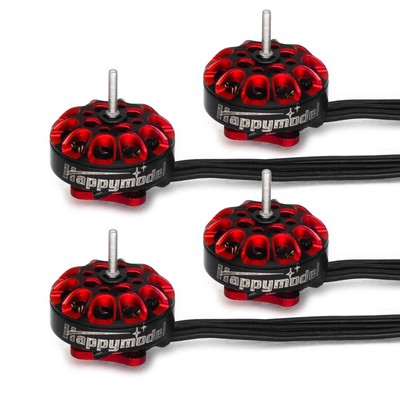 4pcs Happymodel EX1102 Brushless Motors 2-3S 1.5mm Shaft (8500KV / 9000KV / 1000