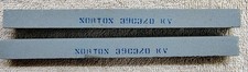 6" NORTON  SHARPENING POLISHING STONES, 39C320 SET OF 2  MACHINIST/ TOOLMAKER