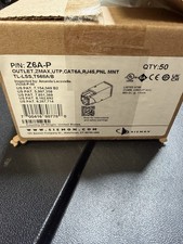 Siemon Z6A-P Patch Panel Ports Outlet Zmax Ca...