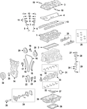 Genuine GM Engine Cylinder Head Gasket 12648979