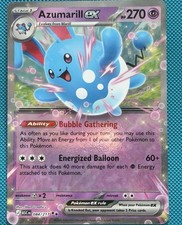 Azumarill EX 084/217 Ascended Heroes Pokemon TCG NM+