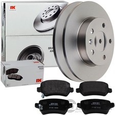 Produktbild - NK BREMSSCHEIBEN 264mm + BELÄGE HINTEN passend für OPEL ASTRA H ZAFIRA B MERIVA