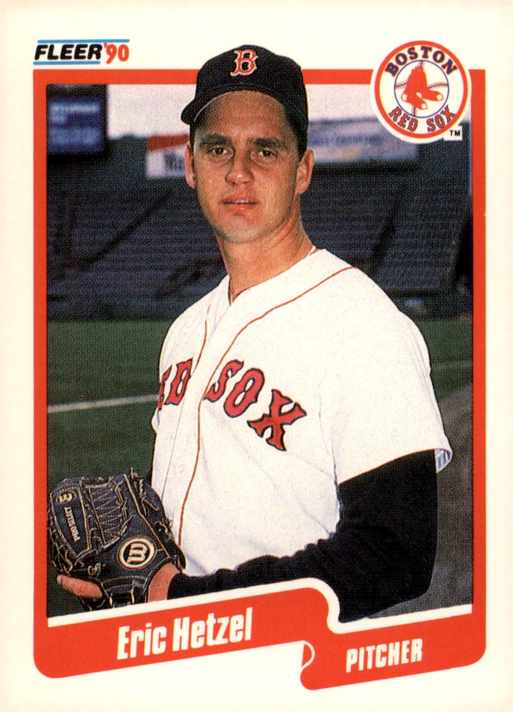 1990 Fleer #279 Eric Hetzel
