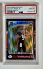 MICHAEL PENIX JR. - 2024 Panini Donruss Optic, #279 PURPLE SHOCK PRIZM RC PSA 10