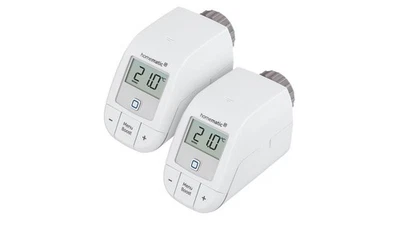 Homematic IP Smart Home 2er-Set Heizkörperthermostat, HmIP-eTRV-B-2