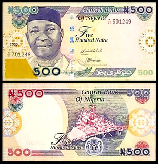 NIGERIA BILLET 500 Naira 2025 P48 NEW DATE Dr.AZIKIWE PETROLIER UNC NEUF