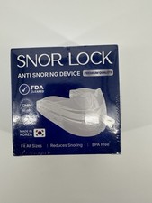 Snor Lock Anti-Snoring Mouth Guard Device with Case
