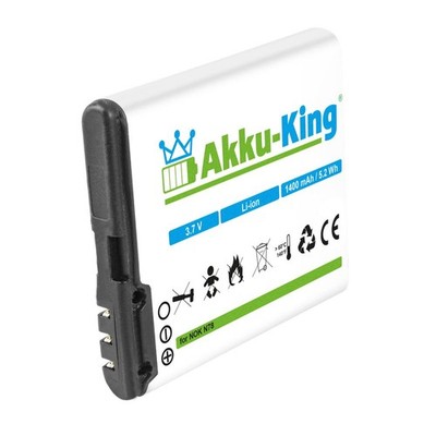 Akku für Nokia N78 N79 N95 8GB (ersetzt BL-6F)