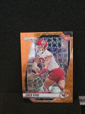 2024 Panini Prizm - Rookies Jaden Hicks #336 Lazer Prizm (RC)