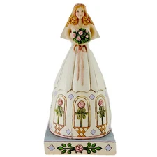 Jim Shore From This Day Forward Stone Resin Bride Wedding 4007235