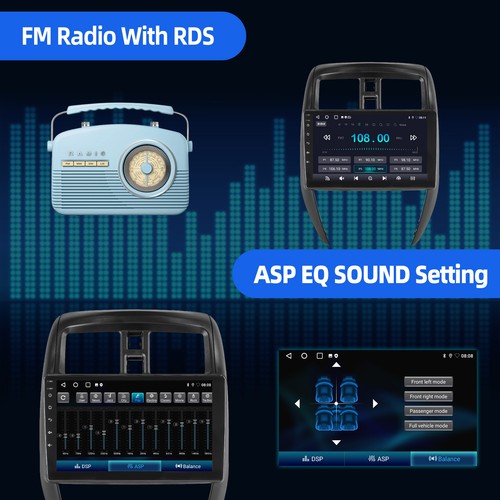 For Nissan Versa Sedan 2015-2019 Apple Carplay Android Car Stereo GPS Navi Radio - Picture 11 of 13