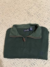 Polo Ralph Lauren Chaps Men's 1/4 Zipper light sweater