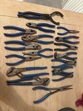 “JOB LOT” 17 blue point (by snap-on) pliers/side cutters. GREAT PRICE