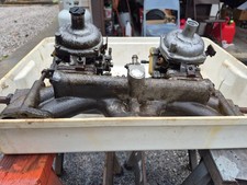 Triumph Tr6 Original Intake Manifold Carburetors Triumph Tr6 Original Intake Manifold Carburetors