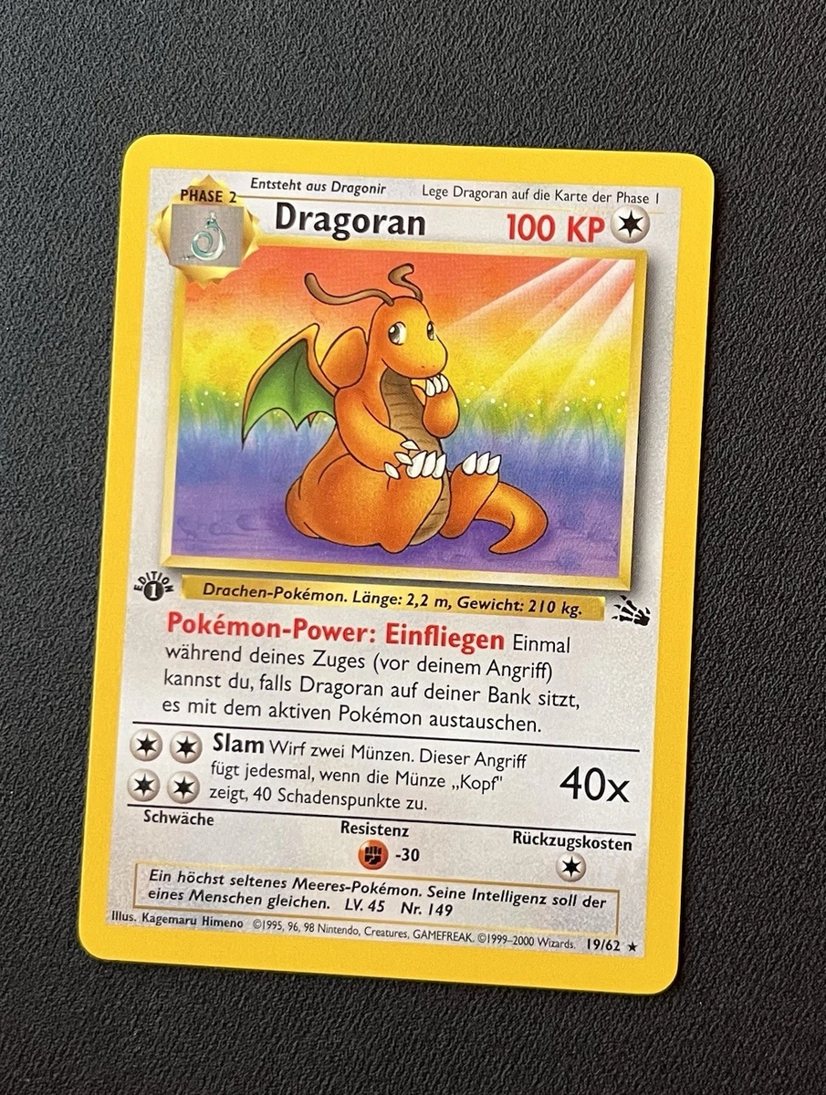 Individual Trading Card Games Pokémon TCG German 1st Edition for