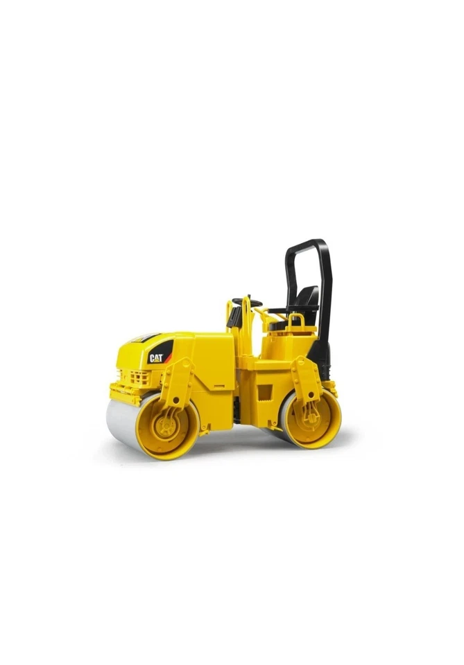 BRUDER 02433 - scala 1:16 - CAT RULLO COMPRESSORE - Immagine 2 di 3