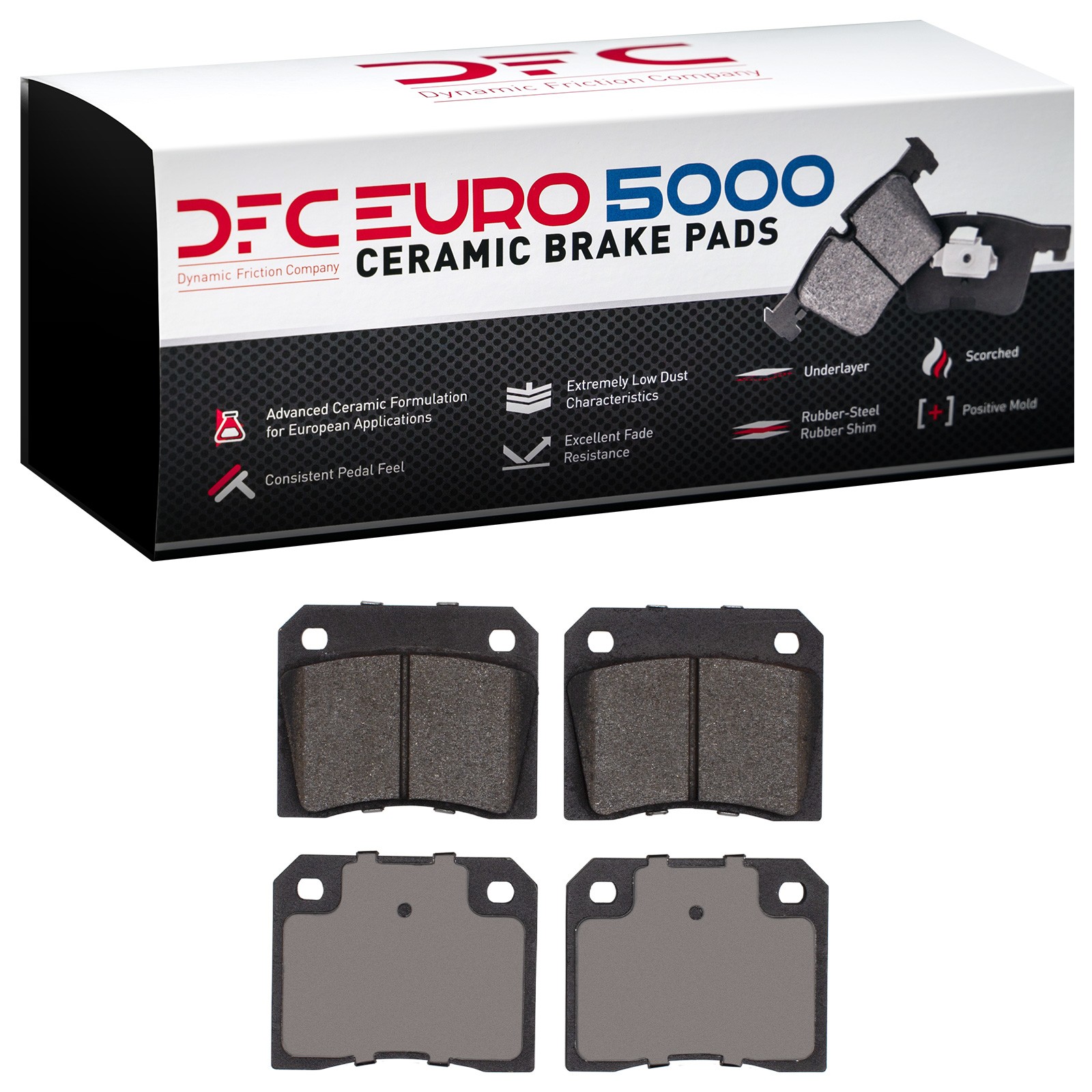 Aston Martin V8 1972-1993 Rear Brake pad sets Set