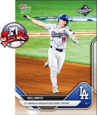 Will Smith 2025 MLB TOPPS NOW 924 World Series Go Ahead HR Presale
