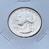 1954-D 25c Coin Washington Quarter, 90% Silver ~~ ACTUAL COIN SHOWN IN PHOTO Denver Washington
